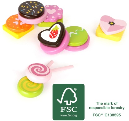 Billede af Legemad, småkager og slikkepinde