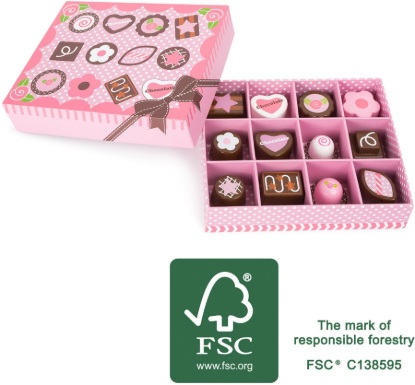 Billede af Chokolade i æske - legemad