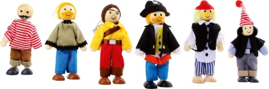 Billede af Pirater, træfigurer