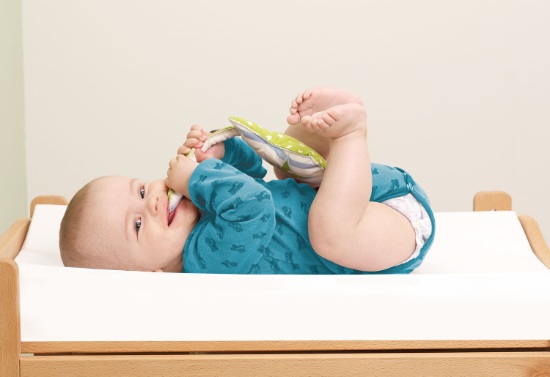 Billede af Pinolino puslepude - folie/hvid