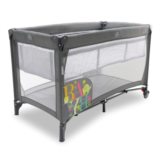 Picture of Weekend Smooth Bed with Insert - Gray - Asalvo