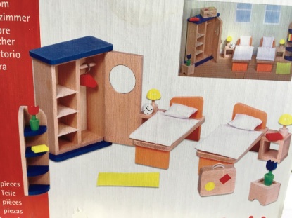 Billede af Goki - Dukkehus værelse