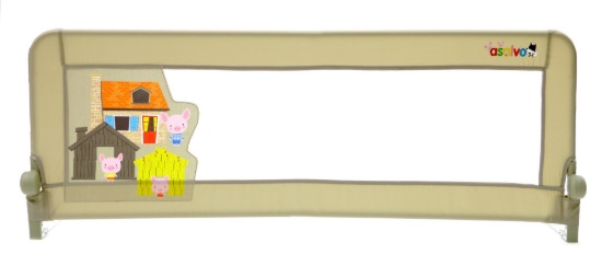 Picture of Asalvo BED RAIL 2 IN 1 THE 3 PIGS 150 cm