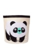 Billede af 3 SPROUTS Rund opbevaringskurv -  Panda