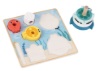 Poza cu Kinder and Kids 2 în 1 Puzzle și turn de construit, Marea