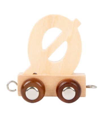 Billede af Navnetog i træ. Bogstav Ø