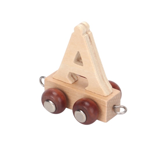 Billede af Navnetog i træ. Bogstav Å