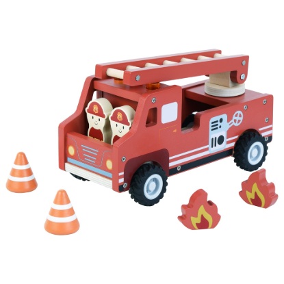 Afbeeldingen van Kinder and Kids Brandweerwagen met geluid