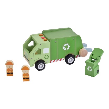 Afbeeldingen van Kinder and Kids Vuilniswagen met geluid
