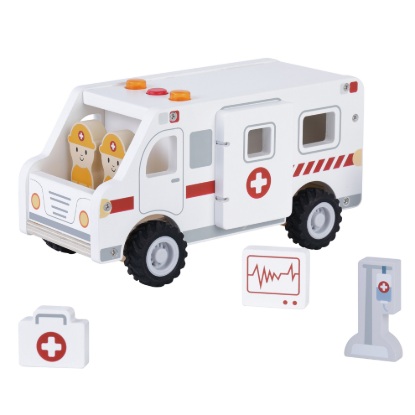 Afbeeldingen van Kinder and Kids Ambulance met geluid