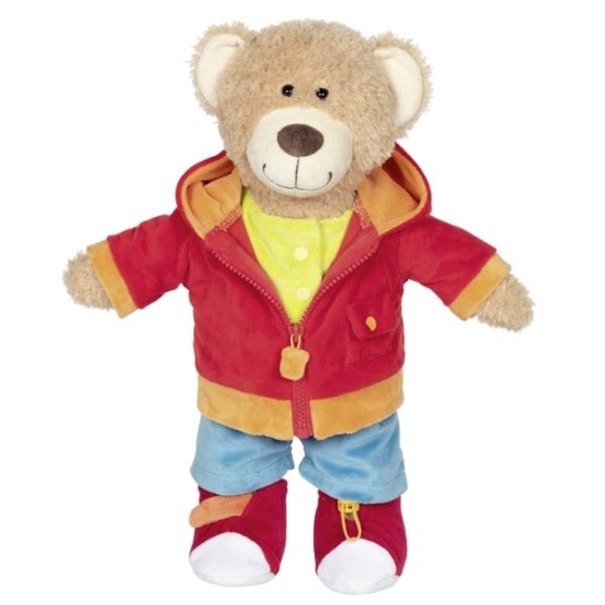 Billede af Lær at klæde Teddy Brommel på