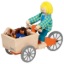 Picture of Cargo Bike with 2 Flexible Dolls and Dog