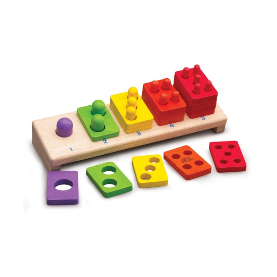 Billede af 1-5 STACKER i træ