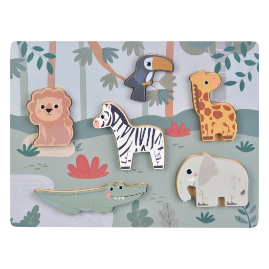 Billede af Puslespil - Safari eventyr