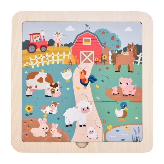 Obrázek Kinder and Kids Puslespil, Bondegård