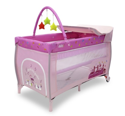 Picture of Asalvo Weekendsleep Mix Plus with insert, changing table and opening, London
