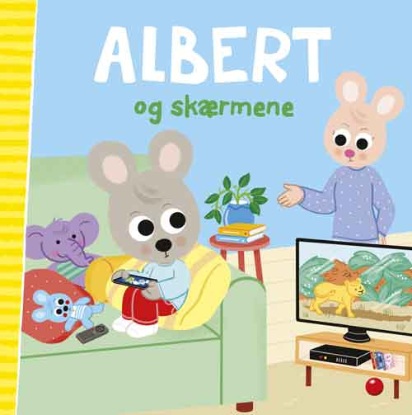 Albert ir ekranai. paveikslėlis