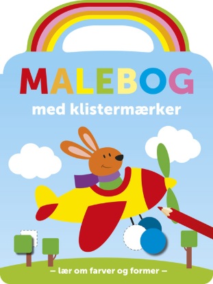 Bild på Målarbok med klistermärken 3-5 år