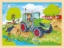 Obrázek Goki dřevěné puzzle, Traktor