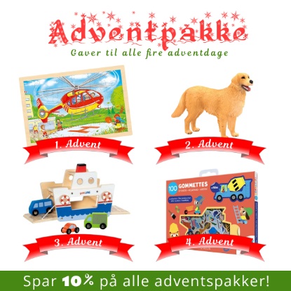 Billede af Adventspakker drenge 3-4 år